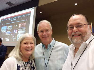 June, Harry Dorman photo with Jane and Sen. Ron Johnson