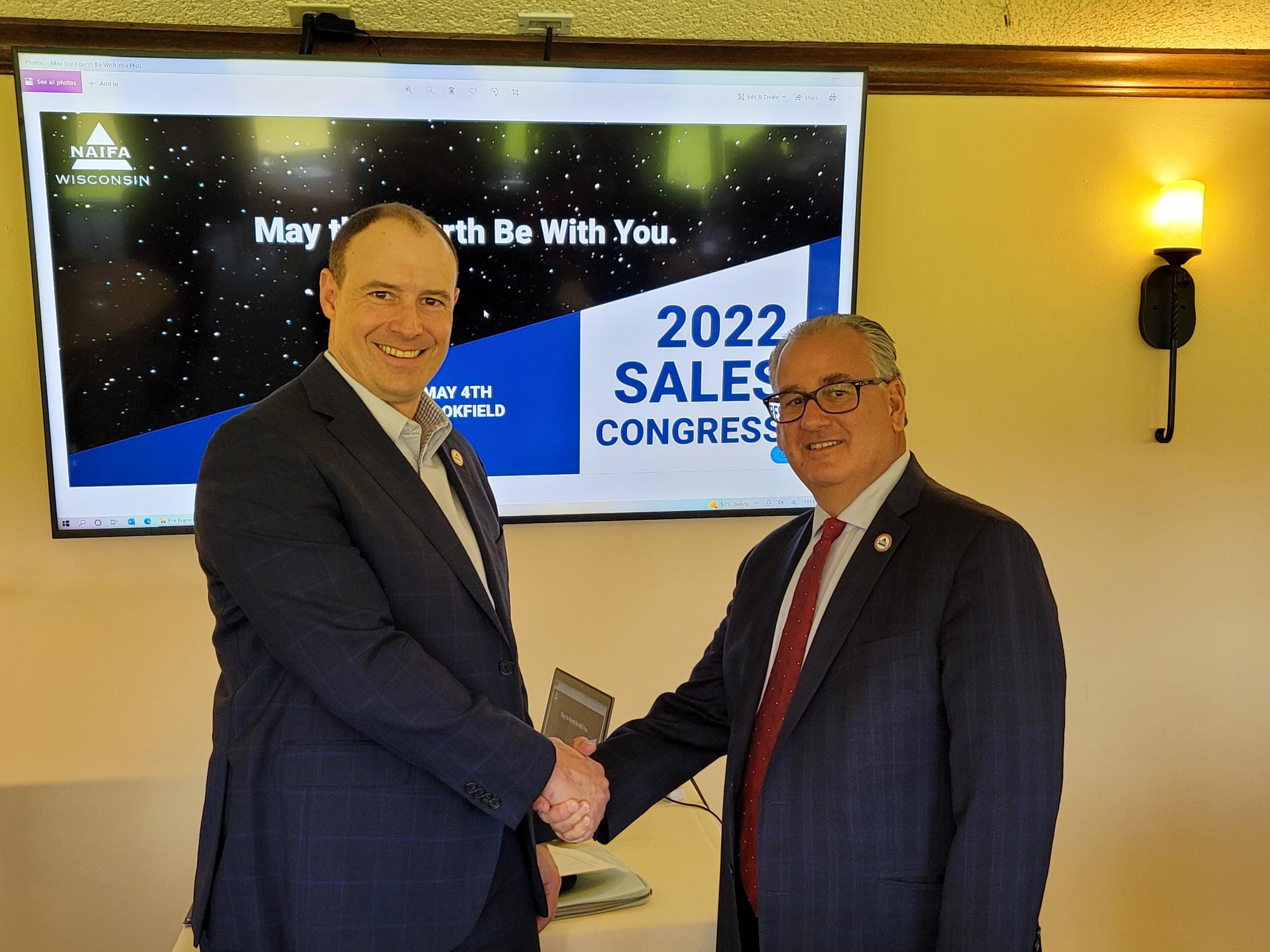 NAIFA-WI 2022 Sales Congress May The Fourth Be With You Lawrence Holzberg Brendon DeRouin
